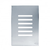 Placa p/ 6 Interruptores 4x2 - Novara Glass Espelhada